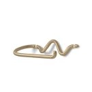 Ferm Living Toilettenpapierhalter Curvature Messing