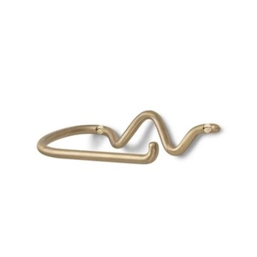 Ferm Living Toilettenpapierhalter Curvature Messing