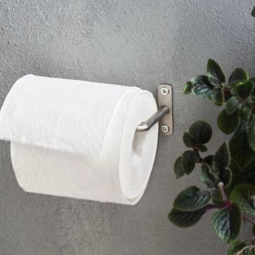 House Doctor Welo Toilettenpapierhalter Silber