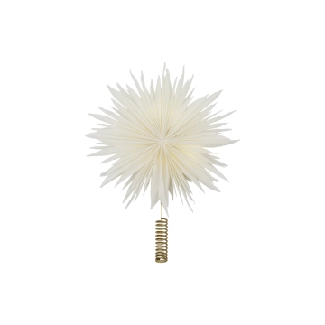 House Doctor LED-Topstern mit Gant Weiß Messingfinish