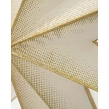 House Doctor Stern 9 Punkte Rohweiß Champagner Ø45 cm