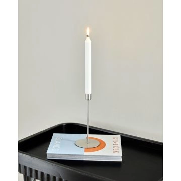 House Doctor Kerzenständer Anit Silber Finish