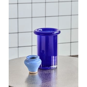 House Doctor Vase Buck Blau