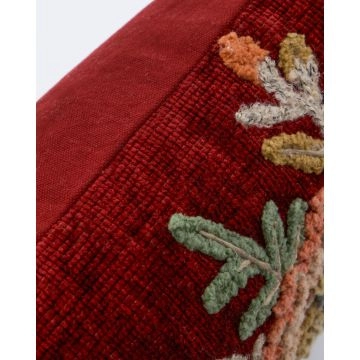 House Doctor Kissenbezug Nica Rot, Rosa