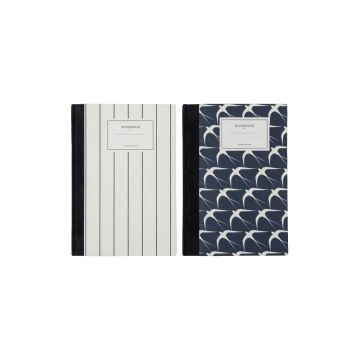 House Doctor Notizbuch Note Sand Dunkelgrau