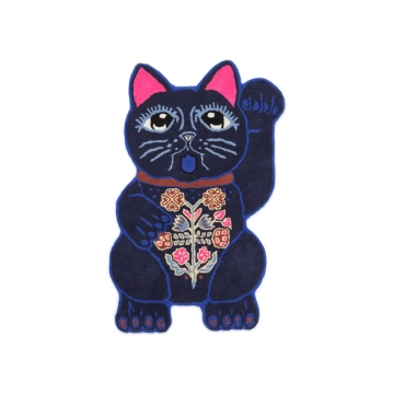 Bongusta Glücklicher Teppich Blau