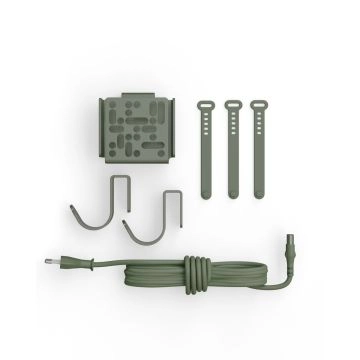 Sockelhalterungspaket Moosgrün