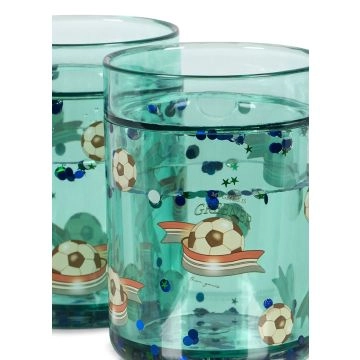 Konges Sløjd 2er Pack Glitzerbecher Kick It