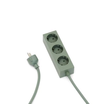 Pedestal Power Bar 5 Meter Moosgrün