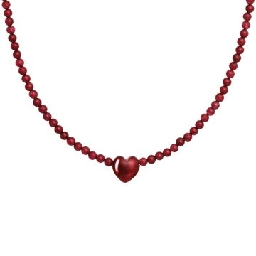 Maanesten Sienna Herz Halskette Gold