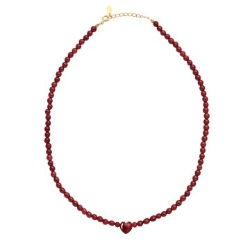 Maanesten Sienna Herz Halskette Gold