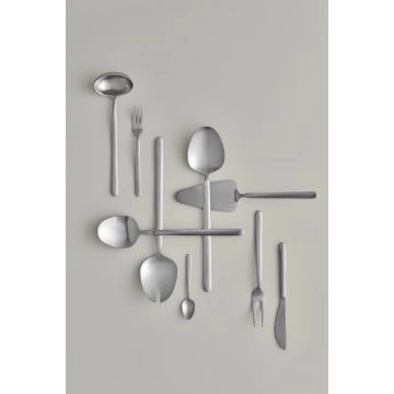 Blomus Stella Salatbesteck Edelstahl Matt
