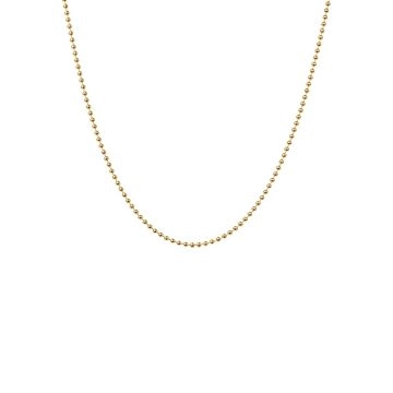 Camille Brinch Texturierte Punkte Halskette Gold