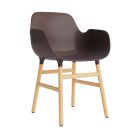 Normann Copenhagen Form Armchair Stuhl Eiche - Braun