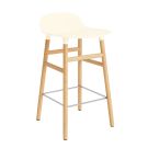 Normann Copenhagen Form Barhocker Eiche Höhe 65 - Creme
