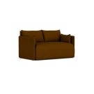 Audo Copenhagen Offset 2-Personen-Schlafsofa - Baru Gold 0450