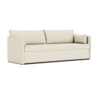 Audo Copenhagen Offset 3-Personen-Schlafsofa - Baru Weiß 0200