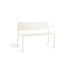 Hay Balkon Essbank mit Armlehne - Kreidebeige