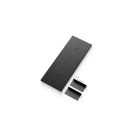 New Works Standardregal-Set - Schwarzasche / Schwarz