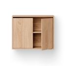 New Works Schrank Hoch mit Türen - Eiche