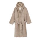 Aiayu Bademantel mit Kapuze Terry Dried Leinen S/M