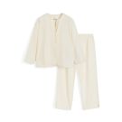 Aiayu Pyjamas Poplin Pure Ecru - XS