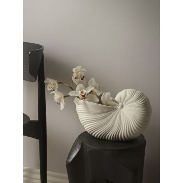 Ferm Living Shell Topf Off White