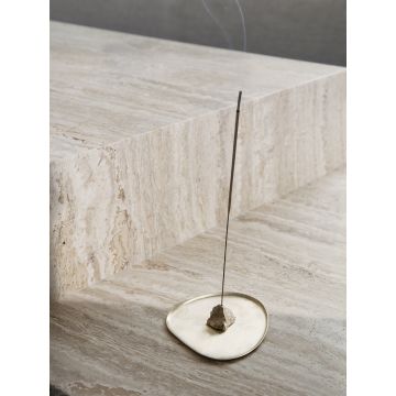Ferm Living Stein Räucherstäbchenhalter - Messing