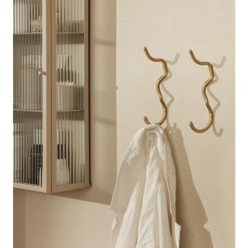 Ferm Living Curvature Haken Messing