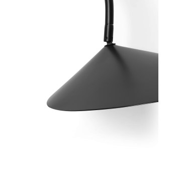 Ferm Living Arum Wandleuchte Schwarz Schwenkbar