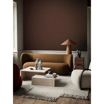 Ferm Living Alter Teppich 300 x 350 - Natur