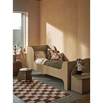 Ferm Living Mara Waschbarer Teppich - Rost/Warm Sand