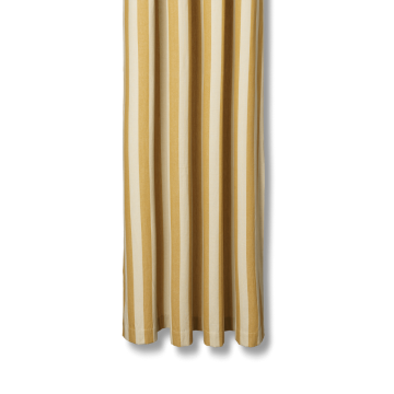 Ferm Living Chambray Duschvorhang Warmgelb & Pergament