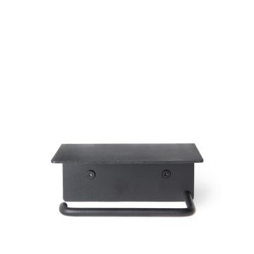 Ferm Living Dora Toilet Paper Holder Shelf Schwarz