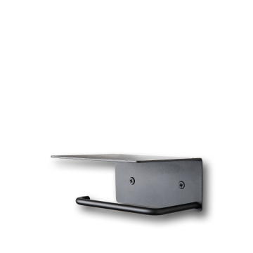 Ferm Living Dora Toilet Paper Holder Shelf Schwarz