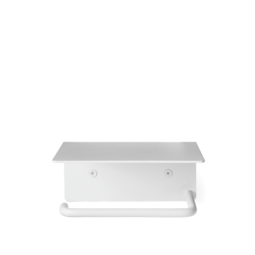 Ferm Living Dora Toilet Paper Holder Shelf Weiß