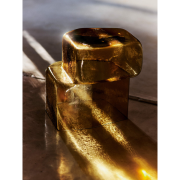 Ferm Living Oscil Skulptur Bernstein