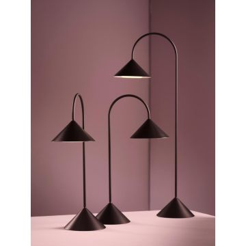 Frandsen Grasp Tragbare Lampe H47 Matt Beetroot