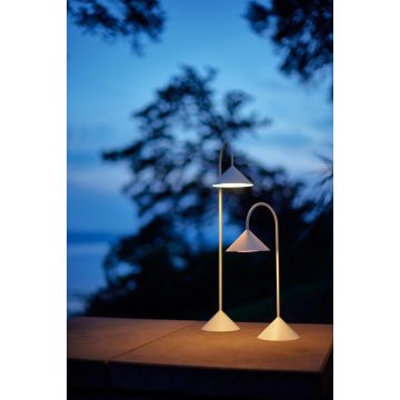 Frandsen Grasp Tragbare Lampe H47 Matt Weiß