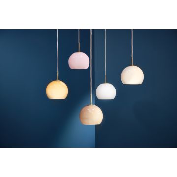 Frandsen Ball Glas Anhänger Ø18 Opal Rose