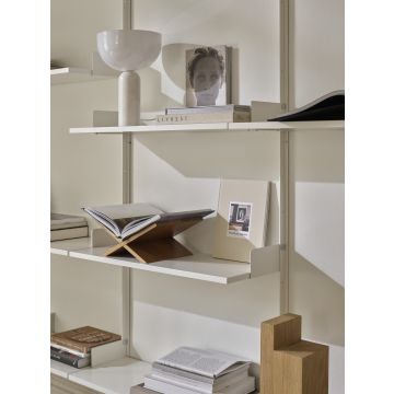 New Works Kizu Tischlampe Weiß Marmor Klein