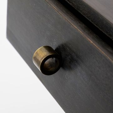 House Doctor Beistelltisch Bedsi, Schwarz