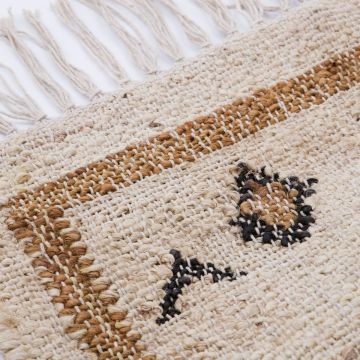 House Doctor Teppich Kesh, Beige 140 x 70 cm