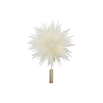 House Doctor LED-Topstern mit Gant Weiß Messingfinish