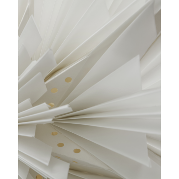 House Doctor Sternenstaub Rohweiß Ø60 cm