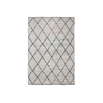 House Doctor Cruz Teppich Rohweiß & Grau