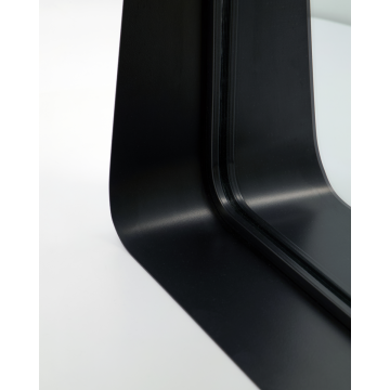 House Doctor Spiegel mit Rahmen Pejo Schwarz Antik