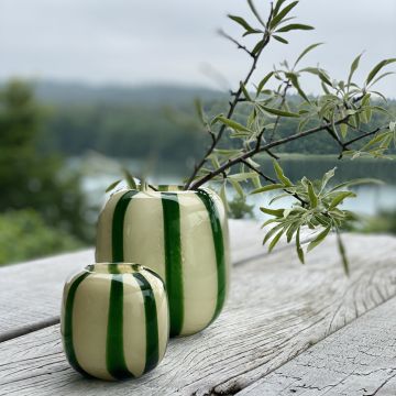 House Doctor Hope Vase Grün