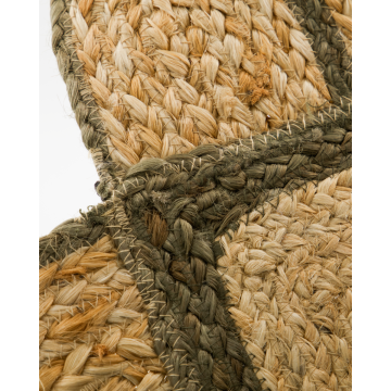 House Doctor Teppich Denta Grün Natur