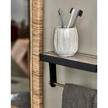 House Doctor Handtuchregal Sand Klein